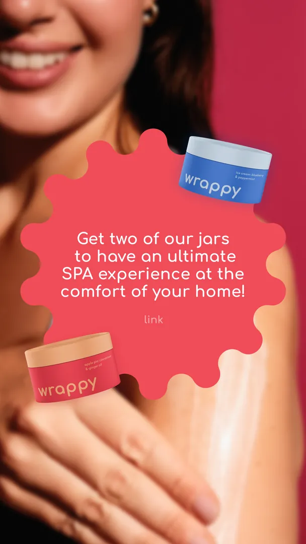 A campaign story: two jars for a spa experience at home